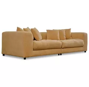 Davie Golden Yellow 2 Piece 104" Modular Sofa