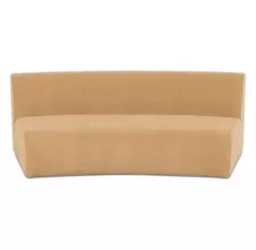 Naomi Golden Yellow Concave 81" Sofa