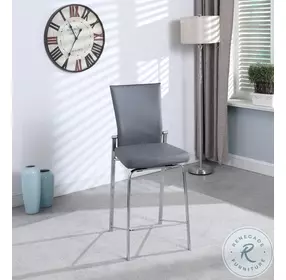 Molly Gray Counter Height Stool