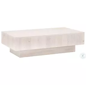 Montauk White Wash Pine Occasional Table Set