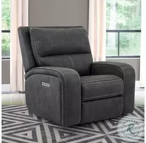 Nova Slate Performance Fabric Power Recliner