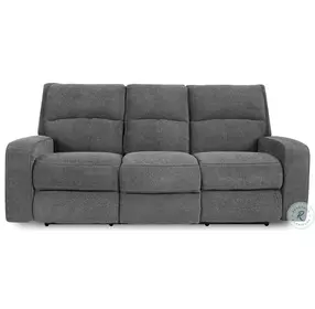 Polaris Bizmark Gray Performance Fabric Power Reclining Living Room Set