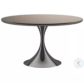 Semper Deep Bronze 54" Round Dining Table