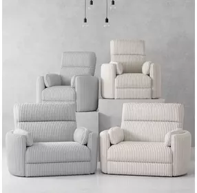 Radius Xl Mega Grey Power Glider Recliner