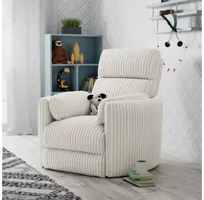Radius Mega Ivory Power Glider Recliner
