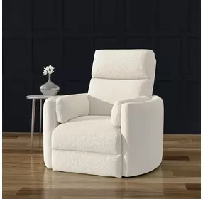 Radius Revel Oyster Swivel Glider Power Recliner