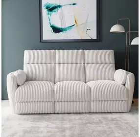 Radius Mega Ivory 88" Power Reclining Sofa