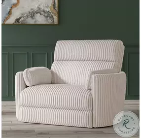 Arc Mega Ivory Power Glider Recliner