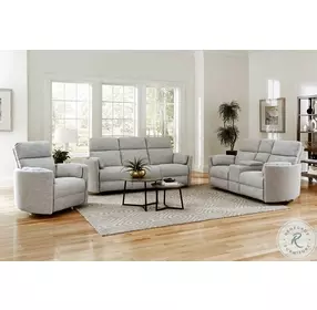 Arc Mineral Power Glider Reclining Console Loveseat