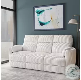 Arc Mega Ivory Power Reclining Living Room Set