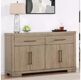 Napa Brown 4 Door Server