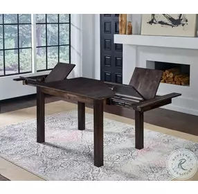 Mariposa Warm Gray Leg Extendable Counter Height Dining Room Set