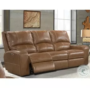 Swift Bourbon Dual Power Reclining Living Room Set