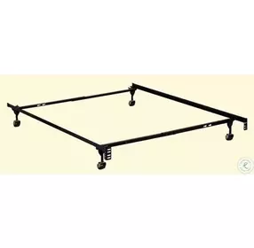 Framos Black 64" Twin Over Full Adjustable Frame