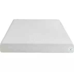 Bedding White 6" Full Gel Memory Foam Mattress