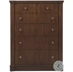 Auburn Grove Classic Walnut 7 Drawer Chest