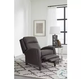 Viremont Slate Noire Leather Recliner