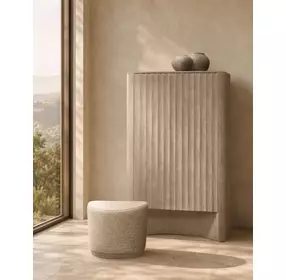 Loggia Aria 2 Door Bar Cabinet with LED