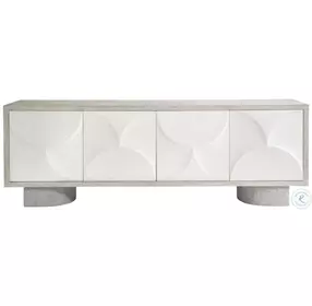 Lunula Flaxen And Vellum Entertainment Credenza