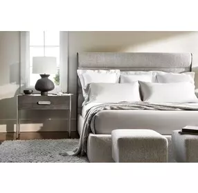 Prado Porcini And Bright Graphite Nightstand