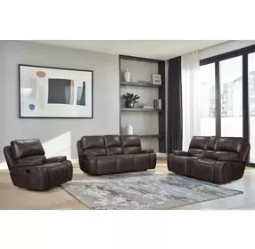 Brookings Charcoal Glider Recliner