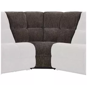 Bronco Plush Umber Corner Wedge