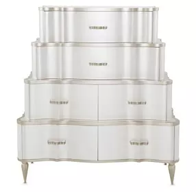 London Place Creamy Pearl 6 Drawer Chest