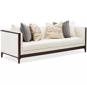 Belmont Place Cream 90" Sofa