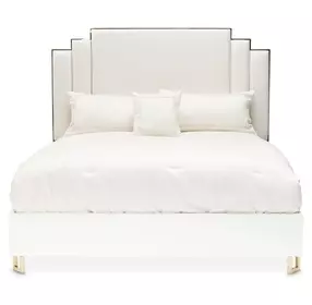 Palm Gate Cloud White Bedroom Set