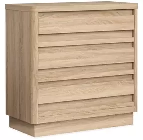 Brentwood Heights Provincial Brown 3 Drawer Dresser
