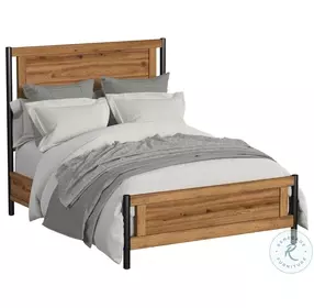 Norcross Hickory Panel Bedroom Set