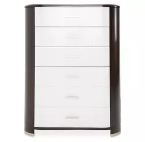 Paris Chic Espresso 6 Drawer Chest