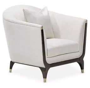 Paris Chic Espresso and Cremini Matching Chair