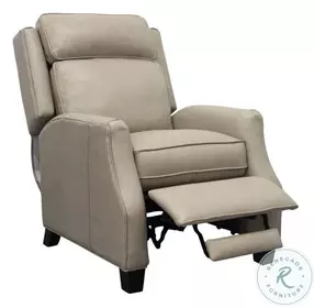 Nixon Shoreham Cream Leather Recliner