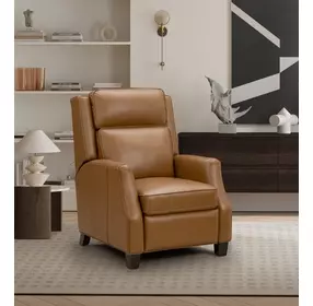 Nixon Shoreham Ponytail Leather Push Thru The Arms Recliner