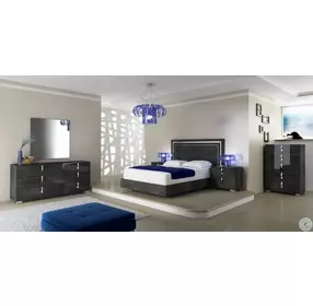 Noble Grey Birch High Gloss Mirror