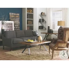 Nottingham Walnut 54" Coffee Table