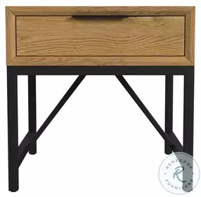 Newport Natural Oak 24" End Table