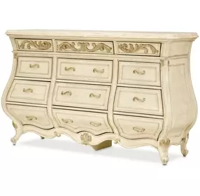 Platine de Royale Champagne 12 Drawer Dresser