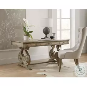 Castella Mid Tone Brown Writing Desk