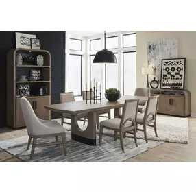 Tristan Swiss Coffee 2 Door Display Cabinet with LED