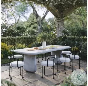 Pansy Cream Outdoor Dining Chair