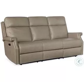 Vaughn Grey Zero Gravity Living Room Set with Power Headrest