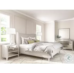 Mezzanine Dove Gray Nightstand With USB Port