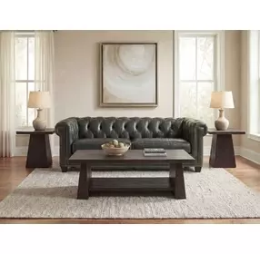 Timberline Black Rectangle Cocktail Table