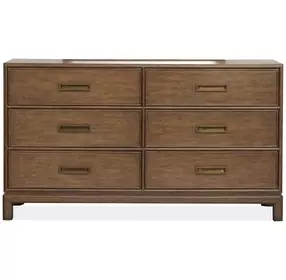 Ridgefield Russet 6 Drawer Dresser