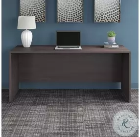Office 500 Storm Gray 72" Small Credenza Desk