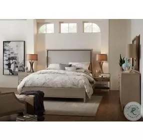 Aura Serene Gray Beige Six Drawer Dresser