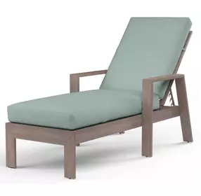 Laguna Cast Mist 77" Outdoor Chaise Lounge