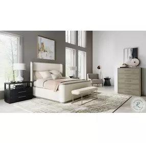 Linville Falls Soft Smoked Gray Pisgah Five Drawer Chest